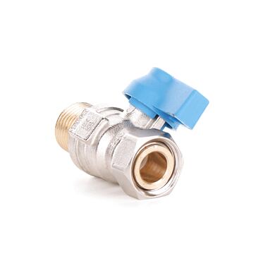 PINTOSSI kohout kulový - 1/2" - modrý