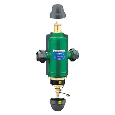 CALEFFI Odvzdušňovač - odlučovač nečistot s magnetem G 1 1/2"