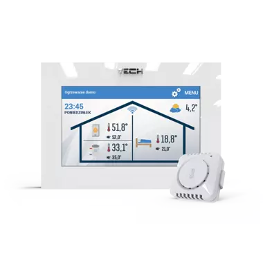 EU-2801 WiFi pokojový termostat s komunikací OpenTherm