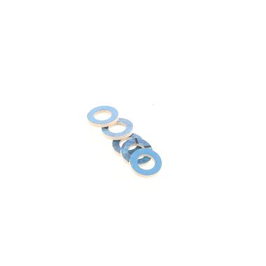 DNK sada těsnění 3/8" k plynovým hadicím 5ks - 15x8x2