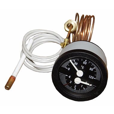 101558 - VAILLANT termomanometr 0-4bar/0-120°C