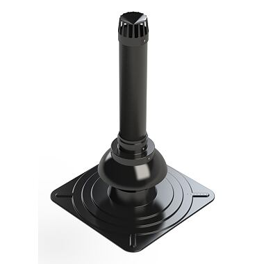 Komínová hlavice PP DN80 - 390x390 mm H - 630mm