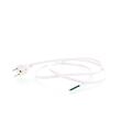 Kabel; 3x1,5mm2; CEE 7/7 (E/F) vidlice,vodiče; PVC; 1,8m; bílá